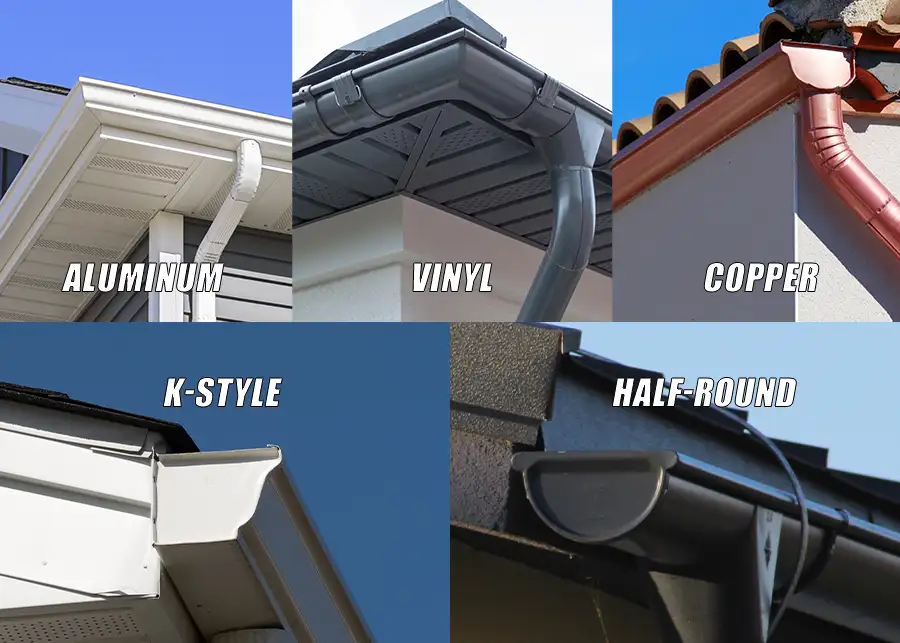 River Cities Seamless Gutters - Types of Gutters We Install in Collinsville, IL