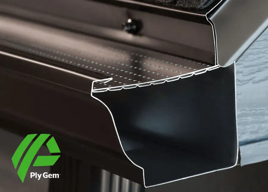 River Cities Seamless Gutters - Ply Gem Gutter Guard Protection in O'Fallon, IL