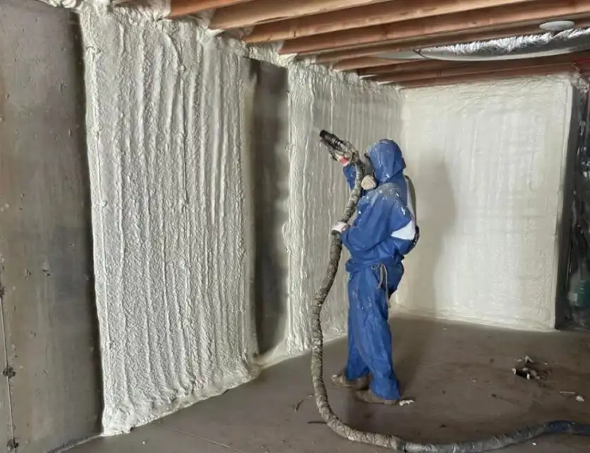 River Cities Seamless Gutters - spray foam insulation - Granite City, IL Metro East